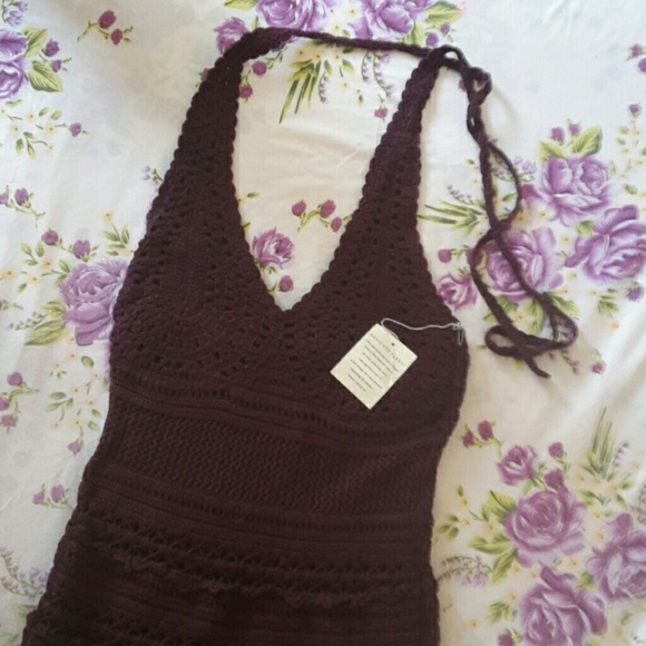 VICTORIA’S SECRET CROCHET HALTER MAXI 🔥 - Picture 9 of 10